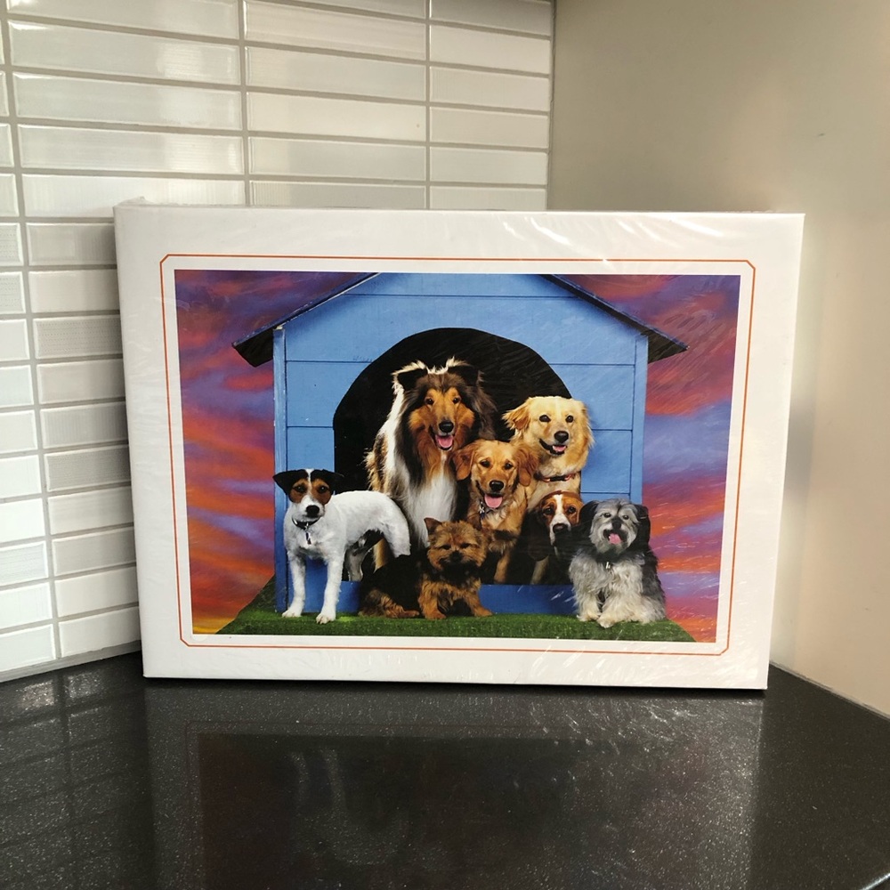NWT 500 piece dog puzzle